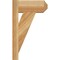 Ekena Millwork Traditional Craftsman Rough Sawn Outlooker, Western Red Cedar, 6"W x 12"D x 20"H OUT06X12X20TRA04RWR - alternate 3